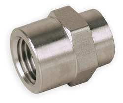 PARKER 8-4 FHC-S HEX REDUCING COUPLING CARBON STEEL FNPT