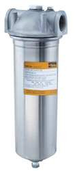 PARKER BSSB10-1SD FILTER HOUSING 13 H 3 5/8 DIA SILVER