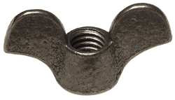 PEERLESS 0-8A-700AM7- WING NUT IRON 8-32 X 1 IN PK 10
