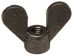PEERLESS 0-CD-788AS7- WING NUT STEEL 1/4-20 X 1-7/8 IN PK 10