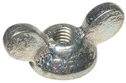 PEERLESS 0-DE-709B87- WING NUT STL ZINC 5/16-18X1-5/8 IN PK 10