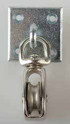 PEERLESS 3-050-146C16 PULLEY BLOCK ON PLATE FIBROUS ROPE