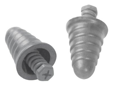 PELTOR P1300 UNCORDED SKULL SCREWS EAR PLUGS NRR 30DB