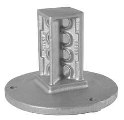 DESIGNOVATIONS, INC. S200S ANCHOR FOR SQUARE POST CAST IRON