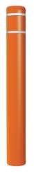 POST GUARD CL1386H POST SLEEVE,7" DIA,60" H,ORANGE/WHITE