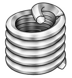 POWERCOIL 3520-5.00X2.0D HELICAL INSERT SS M5 X 0.80 10MM L PK 10