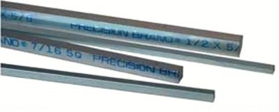 PRECISION BRAND 14650 1-3/4" SQUARE KEYSTOCKZINC PLATED