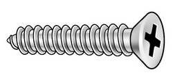 HILLMAN GROUP 1MB37 METAL SCREW FLAT #14 3 IN L PK 100