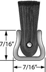 TANIS INCORPORATED 1TCP9 STRIP BRUSH 36 IN L OVERALL TRIM 3 IN