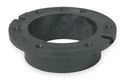 MUELLER INDUSTRIES 1WHT1 FLUSH CLOSET FLANGE 4 IN ABS HUB