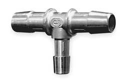 ELDON JAMES RT10-5SS REDUCING TEE 5/8 X 5/16 IN 316L SS