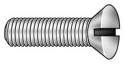 VERTEX FASTENERS 2AU15 MACH SCR FLAT SS 8-32X1/4 L PK100