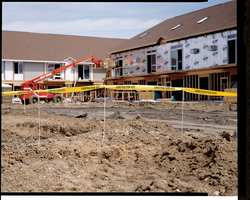 HARRIS INDUSTRIES 3 X 1000' 4-M BARRICADE TAPE YELLOW/BLACK 1000FT X 3IN