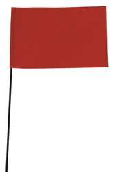 BLACKBURN MFG COMPANY, INC. 3JUR7 MARKING FLAG ORANGE BLANK VINYL PK100