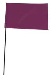 BLACKBURN MFG COMPANY, INC. 3JUR8 MARKING FLAG PURPLE BLANK VINYL PK100