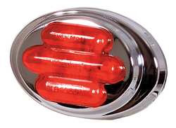 MAXXIMA 3JYC3 CLEARANCE LIGHT LED RED SURFACE OVAL 3 L