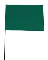 BLACKBURN MFG COMPANY, INC. 3LVF4 MARKING FLAG GREEN BLANK VINYL PK100
