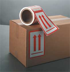 STRANCO INC 3WRX7 SHIPPING LABELS 4 IN W 6 IN H PK500