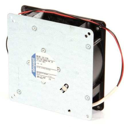 EBM RG90-18/12N AXIAL FAN 12VDC 5-1/3IN H 5-1/3IN W