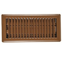 IMPERIAL MANUFACTURING RG3297 FLOOR REGISTER BROWN 4X8