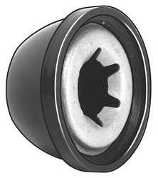 ADVANCE COMPONENTS, INC. 4CUJ5 CAP NUT STL PLASTIC 1/2 IN PK10