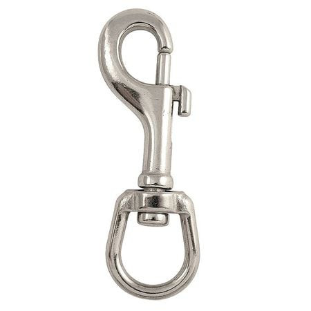 LUCKY LINE PRODUCTS 4GGK7 SLIDE BOLT SPRING SNAP L 3 5/8 IN