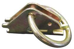 GRAINGER GLOBAL SOURCING 4HXC5 E-TRACK RING TIE-OFF 1333 LB.WLL PK8