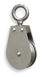BLOCK DIV INC. 4JX68 PULLEY BLOCK SWIVEL EYE 600 LB.