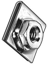 ADVANCE COMPONENTS, INC. 4KGN8 NUT RETAINER U SPR STL 1/4-20 PK10