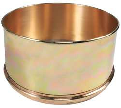 HUMBOLDT MFG CO 5DPF1 SEPARATOR PAN BRASS 12 IN DIA 6 IN DEEP