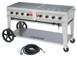 CROWN VERITY RCB-60-SI RENTAL GRILL,BTUH 129000