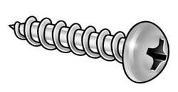 GRAINGER GLOBAL SOURCING S02TFLN0420750S00PH METAL SCREW FLAT #4 3/4 IN L PK100