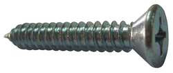 GRAINGER GLOBAL SOURCING S02TFLN0620750S00PH METAL SCREW FLAT #6 3/4 IN L PK100
