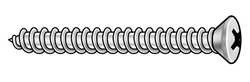 GRAINGER GLOBAL SOURCING S02TOVN1021500S00PH SHEET SCREW OVAL #10 1 1/2 L PK100