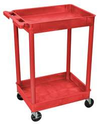 EBSCO INDUSTRIES INC. DBA LUXOR STC11-13W630 E1932 UTILITY CART 300 LB CAP. PE 2 SHEL