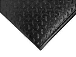 LUDLOW COMPOSITES CORPORATION WB Z035KD ANTIFATIGUE MAT 3 FT X 5 FT BLACK VINYL