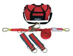 PROTECTA 1200101 HORIZONTAL LIFELINE PORTABLE 60 FT L