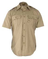 PROPPER F530138250XXL TACTICAL SHIRT,KHAKI,SIZE 2XL REG