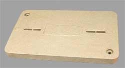 QUAZITE PG1324CA0009 ENCLCOVER BLANK 23 1/4X13 3/4 TIER8