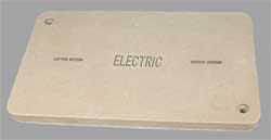 QUAZITE PG1730HA0017 ENCLCOVER ELECTRIC 30.5X17.5 TIER15
