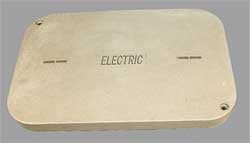 QUAZITE PG2436HA0017 ENCLCOVER ELECTRIC 35 5/8X24 TIER15