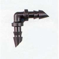RAIN DRIP 314025B DRIP WATERING BARBED ELBOW, 1/4-IN., 25-