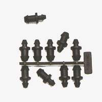 RAIN DRIP 646050B DRIP WATERING DOUBLE HOLE PLUG, 50-PK.