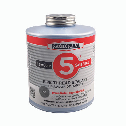 RECTORSEAL CORP 26390 1-QT. BTC NO.5 SPECIAL GRAY PIPE THREAD 