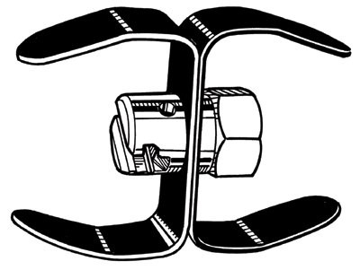 RIDGID 59485 T-12 3 1/2" "H" CUTTER