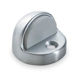 ROCKWOOD MANUFACTURING CO, INC. 443.26d DOME DOOR STOP FLOOR MOUNT SATIN CHROME