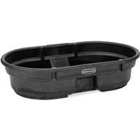 RUBBERMAID COMMERCIAL PRODUCTS 424300BLA 50GALLON BLACK STOCK TANK