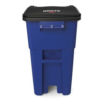 RUBBERMAID COMMERCIAL PRODUCTS FG9W2700BLUE 50 GAL. BRUTE ROLLOUT CONTAINER