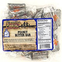 RUCKER'S CANDY 1099 PEANUT BUTER BAR 8 OZ