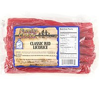 RUCKER'S CANDY 1117 7OZ CLASSIC RED LICORICE